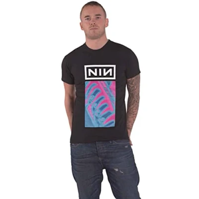 Image of Paradiso Clothing NINE INCH Nails Pretty HATE Machine Print Tshirt, Women&#039;s, Size: Small, Black