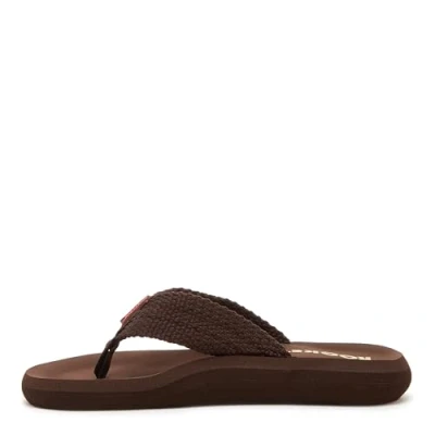 Image of Rocket Dog Women&#039;s Sunset Webbing Flip Flop, Brown, 4 UK