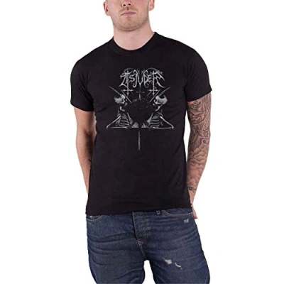Image of Tsjuder T Shirt Demonic Supremacy Band Logo Official Mens Black XL