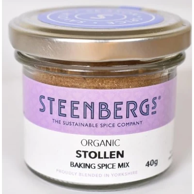 Image of Steenbergs Organic Stollen Spice Mix 40g Standard Jar