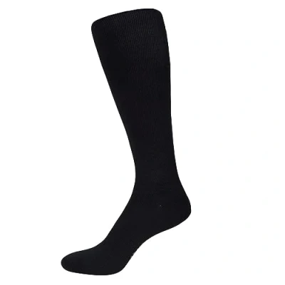 Image of Nur Der Men&#039;s Fit &amp; Vital Knie, 495271 Knee High Socks, Black (Negro), 45 47