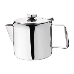 Image of Olympia Concorde Stainless Steel Teapot 2Ltr