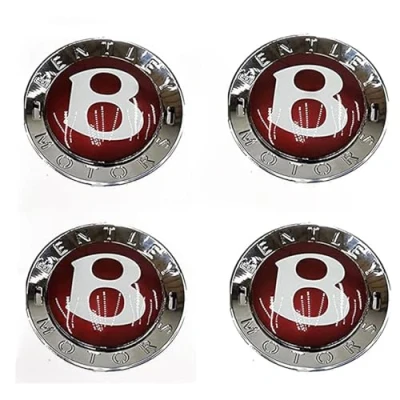 Image of Wheel Centre Cap for Bentley Continental 2006 2010,DustProof Car Center Caps Hubcaps,Wear Resistant Hub Caps.,A