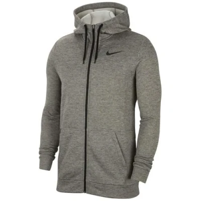 Image of Nike CU6231 M NK TF HD FZ Sweatshirt mens dk grey heather/black S