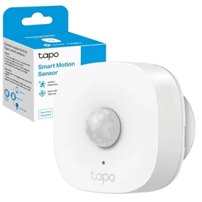 Image of Tapo Smart Motion Sensor, Hands Free Activated Lighting, Battery Included, Magnetic Mounting, Easy Installation, Works with Alexa, Hub Required separately, (Tapo T100) (Package may vary)