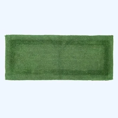 Image of HOMESCAPES Extra Large Bath Mat, Runner, Luxury 1600gsm Soft 100% Cotton, Reversible Bathroom Mats Non Slip, Washable, Super Absorbent, Quick Dry, Bottle Green Long Rug, 40 x 100 cm