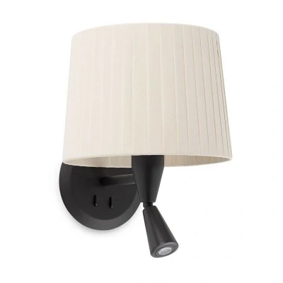 Image of Samba Reading Light Wall Black, E27