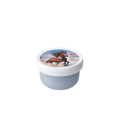 Image of Mepal Fruitbox Campus Snack box for kids Dishwasher and microwave safe BPA free 300 ml Wild Horse