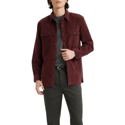 Image of Levi&#039;s Men&#039;s Jackson Worker Shirt, Decadent Chocolate, S