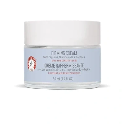 Image of First Aid Beauty Firming Collagen Cream with Collagen, Peptides and Niacinamide Day + Night Anti Aging Face Moisturiser 48.2 g