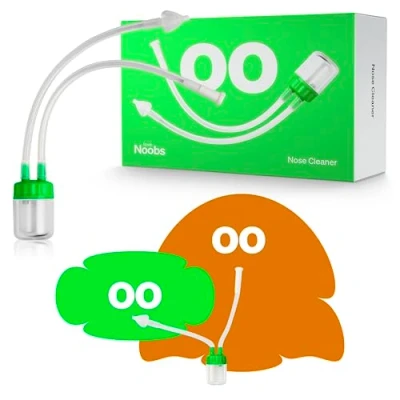 Image of Nasal Aspirator Baby by Love Noobs™, Nose Suckers for Newborn, Essentials Aspirator, Blocked Relief Baby, Unblock Toddler