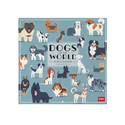 Image of Dogs Of The World Calendar 2026