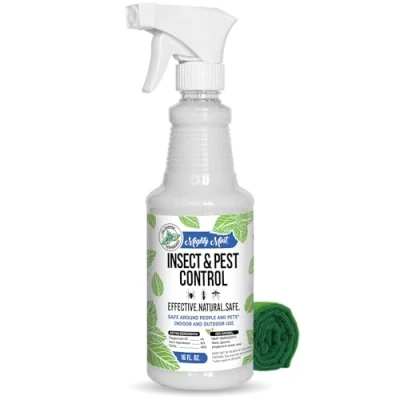 Image of Mighty Mint 16 oz Peppermint Oil Insect &amp; Pest Spray for Spiders, Ants, and More