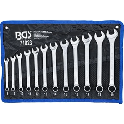 Image of BGS 71023 Combination Spanner Set 8 19 mm 12 pcs.
