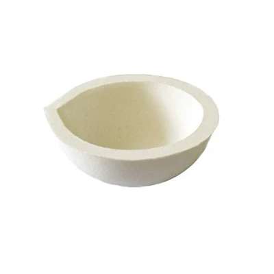Image of LLF Ceramic Crucible Bowl Dish Cup Furnace Melting Casting Refining Gold Silver (100g)