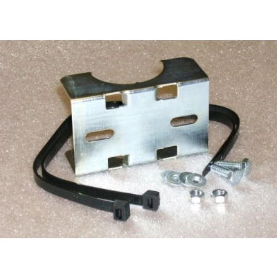 Image of KR Pole Single or Twin Flood Light Mount Bracket With U Bolt