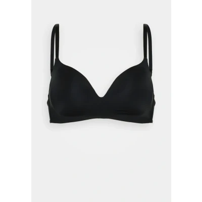 Image of Lindex BRA Flora Theresia Triangle bra, Women&#039;s, Size: 38A, Black