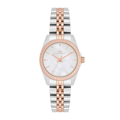 Image of Rhodenwald &amp; Söhne Womens Female Stainless Steel Watch 27,5 mm Silver Rose Gold (archived) One Size