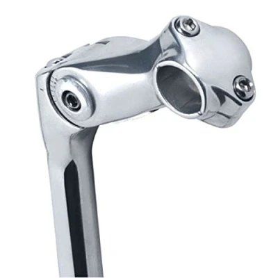 Image of Raleigh GNJ252 Adjustable 90mm Handlebar Stem with 25.4mm Quill Fitting in Silver
