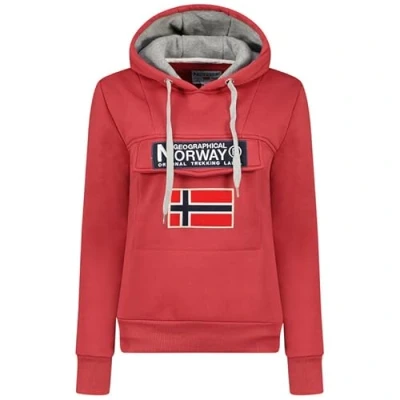 Image of Geographical Norway Gadrien Lady Women&#039;s Zip Hoodie Pockets Sweatshirt Sweater Warm Jacket Spring Summer Autumn Winter Season (Garnet XL)