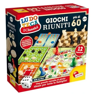 Image of Lisciani 57023 Children and Adults Strategy Board Game (Strategy, Adults, 6 Year (S), 99 Indoor, Italy)