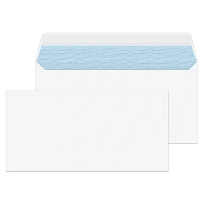 Image of Blake Purely Everyday DL 110 x 220 mm 100 gsm Peel and Seal Envelopes (23882/50 PR) White Pack of 50
