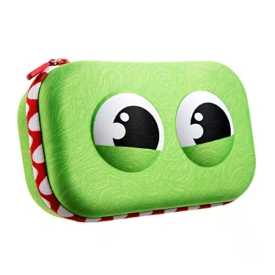 Image of ZIPIT Wildlings Pencil Box for Boys Case School Organizer Bag Large Capacity Pouch (Green)