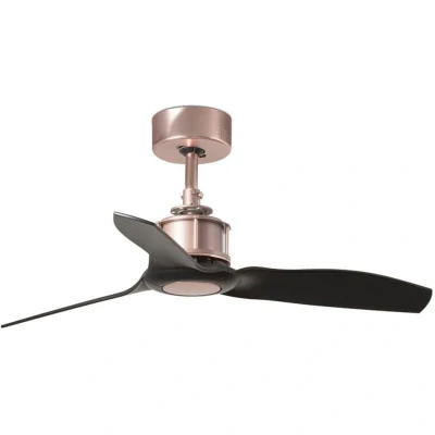 Image of Just fan 81cm Copper ceiling 3 blades black