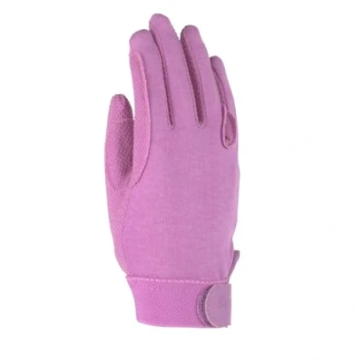 Image of Childs Newbury Riding Gloves Medium Pink