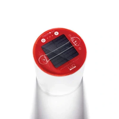 Image of MPOWERD Luci EMRG: Solar Inflatable All in One Emergency Light and Flashlight, S.O.S &amp; Steady Red Modes, Lasts 7 Hours, No Batteries Neede, Waterproof, Collapsable, Lightweight, Durable