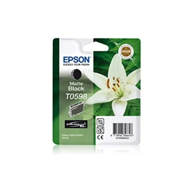 Image of Epson T0598 SR2400 Ink Cartridge, Black, Genuine, Amazon Dash Replenishment Ready