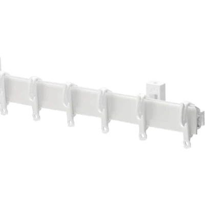 Image of Swish Sologlyde Curtain Track Set, White, 250 Cm