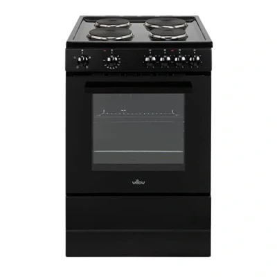 Image of Willow WSE60BK 68L Freestanding Single Cavity Electric Cooker Black