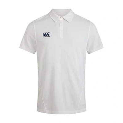 Image of Canterbury Men&#039;s Polo Shirt, Cricket Whites, Cream, 4XL