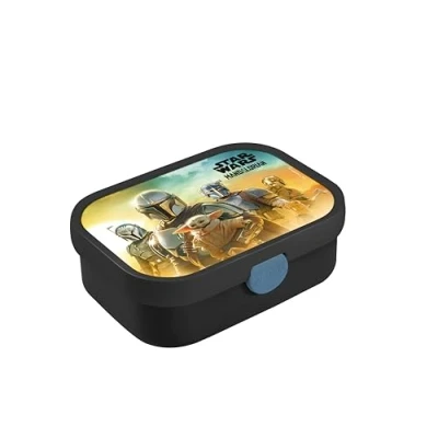 Image of Mepal Lunch Box Campus Bento For Children With Compartment &amp; Fork Clip Closure BPA free Dishwasher Safe 750 ml Star Wars