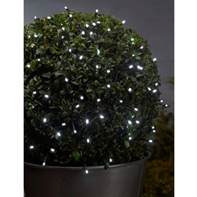 Image of Smart Garden Battery Operated 50 White LED String Lights