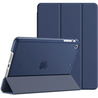 Image of JETech Case for iPad Mini 1 2 3 (Not 4), Smart Cover Auto Wake/Sleep (Navy)