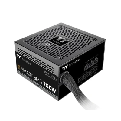 Image of Thermaltake Smart BM3 750W/ 80Plus Bronze/ATX 3.0 &amp; PCIE 5.0 Ready/Semi Modular Power Supply/ 105C/221F Japanese Capacitor/ 5 Year Warranty
