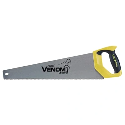 Image of Draper Venom� Second Fix Double Ground Handsaw, 550mm, 11tpi/12ppi