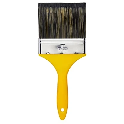 Image of ProDec PR5GY Flat Masonry Paint Brush for Rapid Application of Smooth and Textured Paints on Outdoor Walls, Brick, Breeze Block, Render, Pebbledash Other Rough Surfaces, 5&quot; 125mm