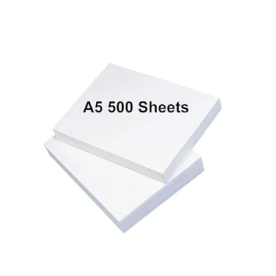 Image of DJP A5 White Quality Office Printing Paper 100gsm, 500 Sheets