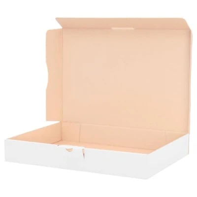 Image of 50x Maxi Letter Boxes 310X225X50 MM White Folding Shipping Post Box/4