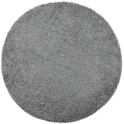 Image of vidaXL Shaggy Rug PAMPLONA High Pile Modern Green Ø 280 cm