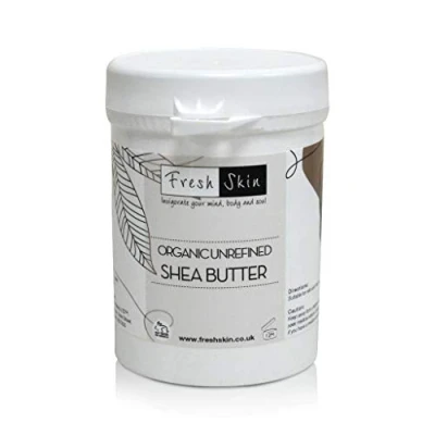 Image of Freshskin Beauty LTD 250g Shea Butter Certified Organic Unrefined, Cold Pressed, 100% Pure, Raw &amp; Natural
