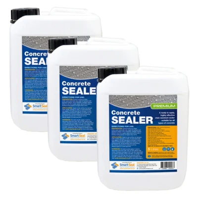 Image of Smartseal Premium Concrete Sealer 5 Liter Pack of 3