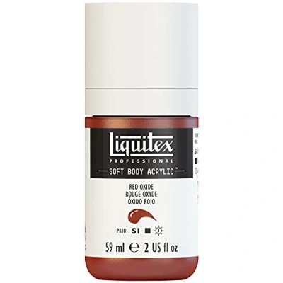 Image of Liquitex Acrylic Paint, Oxide red, 59 ml (Pack of 1)