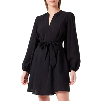 Image of VILA Vipandy Short NOOS Day dress, Women&#039;s, Size: 12, Black beauty
