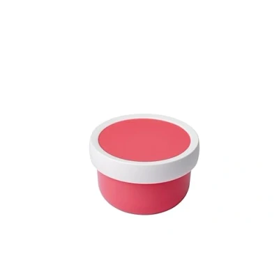 Image of Mepal Fruitbox Campus Snack box for kids Dishwasher and microwave safe BPA free 300 ml Pink