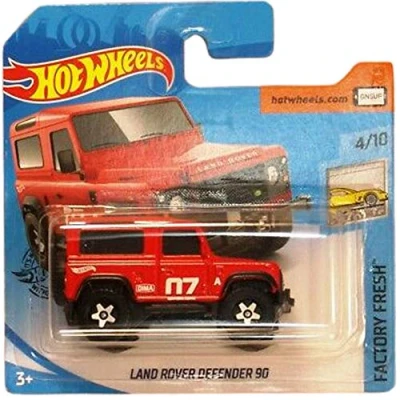 Image of Hot Wheels Land Rover Defender 90 Factory Fresh 4/10 2020 Short card