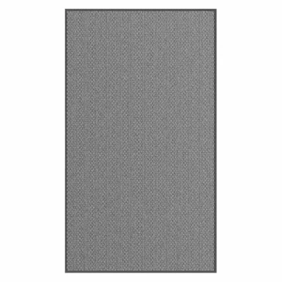 Image of vidaXL doormat anthracite 115x200 cm non slip durable entry mat for indoor/outdoor mudroom polypropylene with pvc backing porch/laundry/debris trapper rug